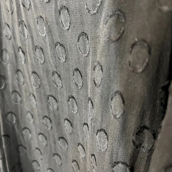 Nanette Lepore Vintage Y2K 90s 2000s SILK Black Sequins Mini Dress Sheer Overlay - Picture 10 of 10